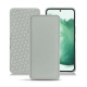 Housse cuir Samsung Galaxy S22+ - Gris PU