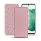 Samsung Galaxy S22+ leather case - Rose PU