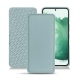 Custodia in pelle Samsung Galaxy S22+ - Bleu Ciel PU