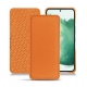 Capa em pele Samsung Galaxy S22+ - Orange PU