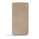 Capa em pele Sony Xperia Z3 Compact  - Taupe vintage - Couture