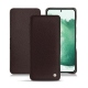 Custodia in pelle Samsung Galaxy S22+ - Marron envoûtant