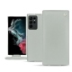 硬质真皮保护套 Samsung Galaxy S22 Ultra - Gris ( Nappa - Pantone W428C ) 