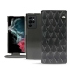 硬质真皮保护套 Samsung Galaxy S22 Ultra - Onyx - Couture