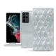 硬质真皮保护套 Samsung Galaxy S22 Ultra - Platinium - Couture