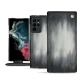 Housse cuir Samsung Galaxy S22 Ultra - Gris Patine