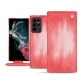硬质真皮保护套 Samsung Galaxy S22 Ultra - Rose Patine