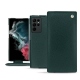 Housse cuir Samsung Galaxy S22 Ultra - Vert séduisant