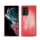 Capa em pele Samsung Galaxy S22 Ultra - Rose Patine