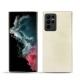 Custodia in pelle Samsung Galaxy S22 Ultra - Blanc escumo