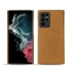 Samsung Galaxy S22 Ultra leather cover - Castan esparciate