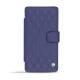 Custodia in pelle Sony Xperia Z3 Compact  - Cobalt - Couture ( Pantone 2766C ) 