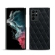 Custodia in pelle Samsung Galaxy S22 Ultra - Dark vintage - Couture