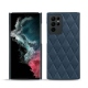 Capa em pele Samsung Galaxy S22 Ultra - Jean vintage - Couture