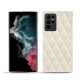 Funda de piel Samsung Galaxy S22 Ultra - Blanc escumo - Couture