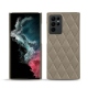 Capa em pele Samsung Galaxy S22 Ultra - Darboun sabla - Couture