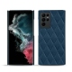 Funda de piel Samsung Galaxy S22 Ultra - Blu mediterran - Couture