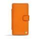 Funda de piel Sony Xperia Z3 Compact  - Orange fluo