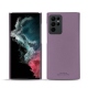 Funda de piel Samsung Galaxy S22 Ultra - Lilas PU