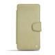 Funda de piel Sony Xperia Z3 Compact  - Acier vintage ( Pantone 403C ) 