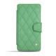Custodia in pelle Sony Xperia Z3 Compact  - Menthe vintage - Couture
