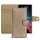 Capa em pele Samsung Galaxy S22 Ultra - Taupe vintage ( Pantone 7530C ) 