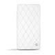 硬质真皮保护套 Sony Xperia Z3 Compact  - Blanc - Couture ( Bologna - White ) 