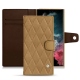 Housse cuir Samsung Galaxy S22 Ultra - Sable vintage - Couture