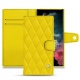 Housse cuir Samsung Galaxy S22 Ultra - Jaune fluo - Couture