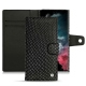 Custodia in pelle Samsung Galaxy S22 Ultra - Serpent nero