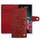 Housse cuir Samsung Galaxy S22 Ultra - Autruche ciliegia