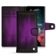 Capa em pele Samsung Galaxy S22 Ultra - Violet Patine