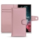 Housse cuir Samsung Galaxy S22 Ultra - Rose PU