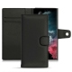 Samsung Galaxy S22 Ultra leather case - Noir PU