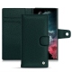 Capa em pele Samsung Galaxy S22 Ultra - Vert séduisant