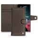 Funda de piel Samsung Galaxy S22 Ultra - Gris Veggie