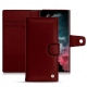 Samsung Galaxy S22 Ultra leather case - Rouge Veggie