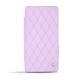 가죽 커버 Sony Xperia Z3 Compact  - Lilas - Couture ( Nappa - Pantone 2645U ) 