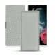 Housse cuir Samsung Galaxy S22 Ultra - Gris ( Nappa - Pantone W428C ) 