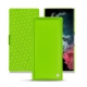 Custodia in pelle Samsung Galaxy S22 Ultra - Vert fluo