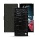 Custodia in pelle Samsung Galaxy S22 Ultra - Crocodile nero