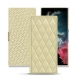 硬质真皮保护套 Samsung Galaxy S22 Ultra - Beige - Couture ( Nappa - Pantone 7502C ) 
