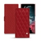 硬质真皮保护套 Samsung Galaxy S22 Ultra - Rouge - Couture ( Nappa - Pantone 199C ) 