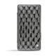 Sony Xperia Z3 Compact  leather case - Onyx - Couture