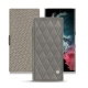 Custodia in pelle Samsung Galaxy S22 Ultra - Acier vintage - Couture