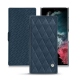 Housse cuir Samsung Galaxy S22 Ultra - Jean vintage - Couture