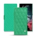 Custodia in pelle Samsung Galaxy S22 Ultra - Menthe vintage - Couture