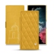 Custodia in pelle Samsung Galaxy S22 Ultra - Jaune soulèu - Couture