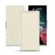 Custodia in pelle Samsung Galaxy S22 Ultra - Blanc PU