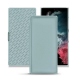 Housse cuir Samsung Galaxy S22 Ultra - Bleu ciel PU